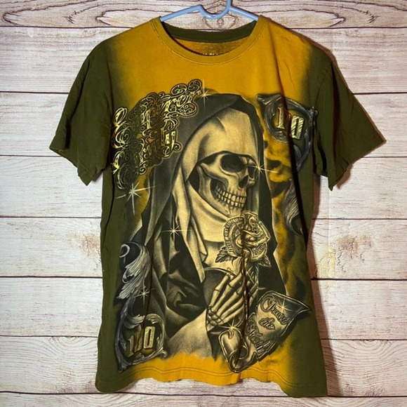 Emporer Eternity skull and money T-shirt size M - Picture 1 of 6